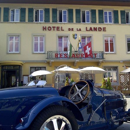 Hotel De La Lande Le Brassus Restauracja zdjęcie